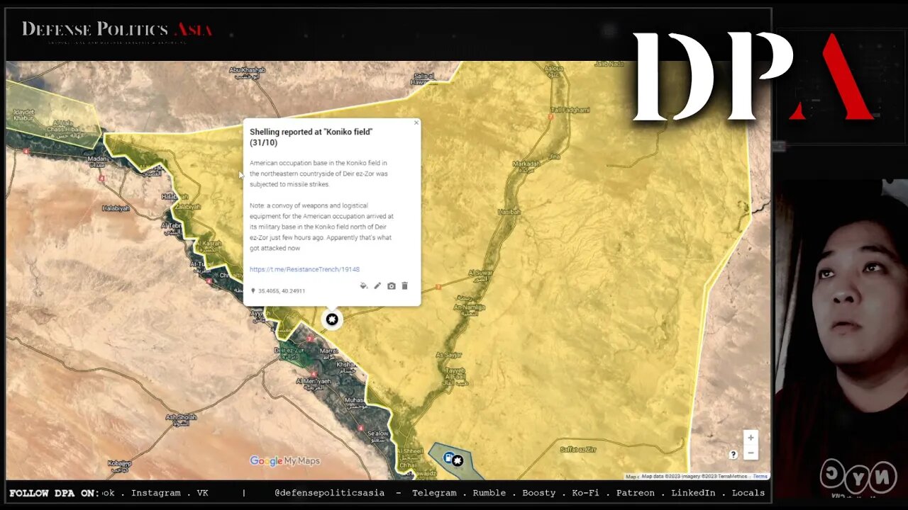 US reinforcement in Syria attacked near Deir ez-Zur - 31Oct Report