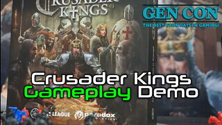 Crusader Kings Gameplay Demo | Gen Con 2019