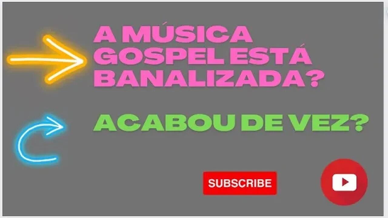 "A banalização da música gospel: o que está acontecendo?"