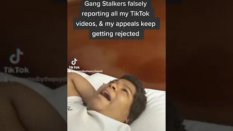 Fake Darnell Williams #gangstalker keeps falsely reporting all of my TikTok videos Pt. 2