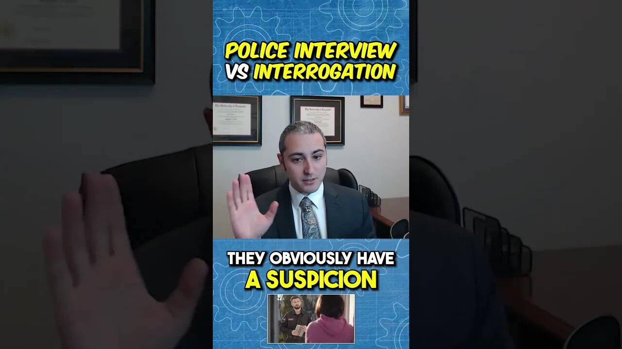 POLICE INTERVIEW vs INTERROGATION