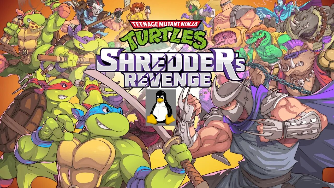 let's play TMNT shredder's revenge on linux part 2 (final)