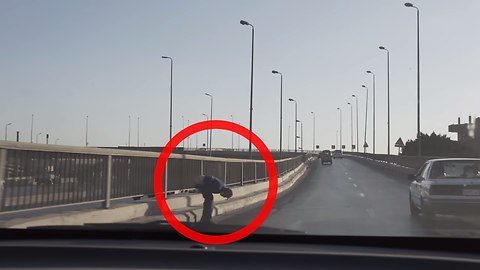 When you can't find a toilet and a highway is all you have got