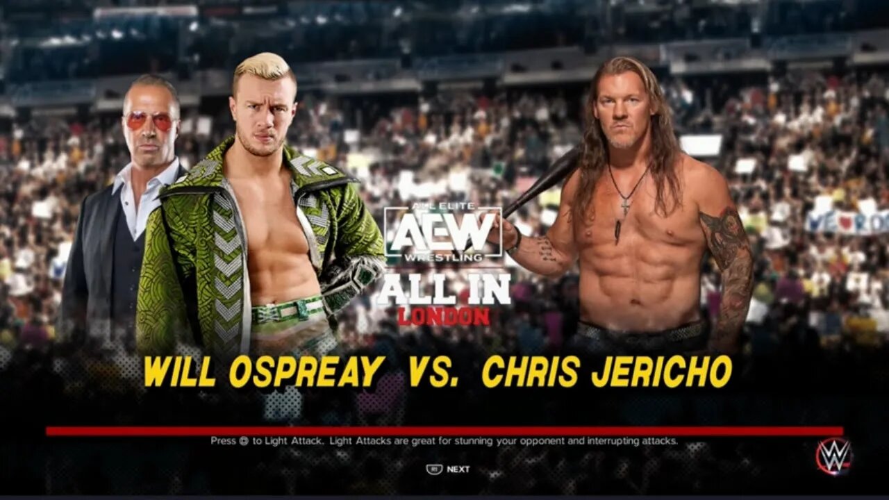 AEW All In 2023 Will Ospreay vs. Chris Jericho