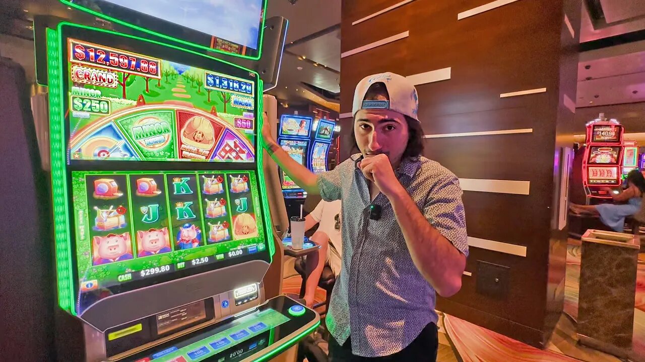 He Huffed And Puffed And... PAID ME! (Slot Play At Aria Las Vegas)