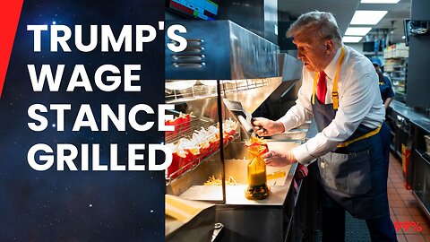 Bernie Slams Trump's McDonald's Stunt on Minimum Wage!