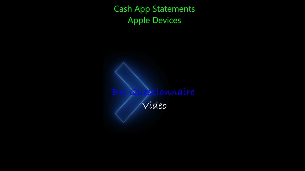 Cash App Statements Apple Devices