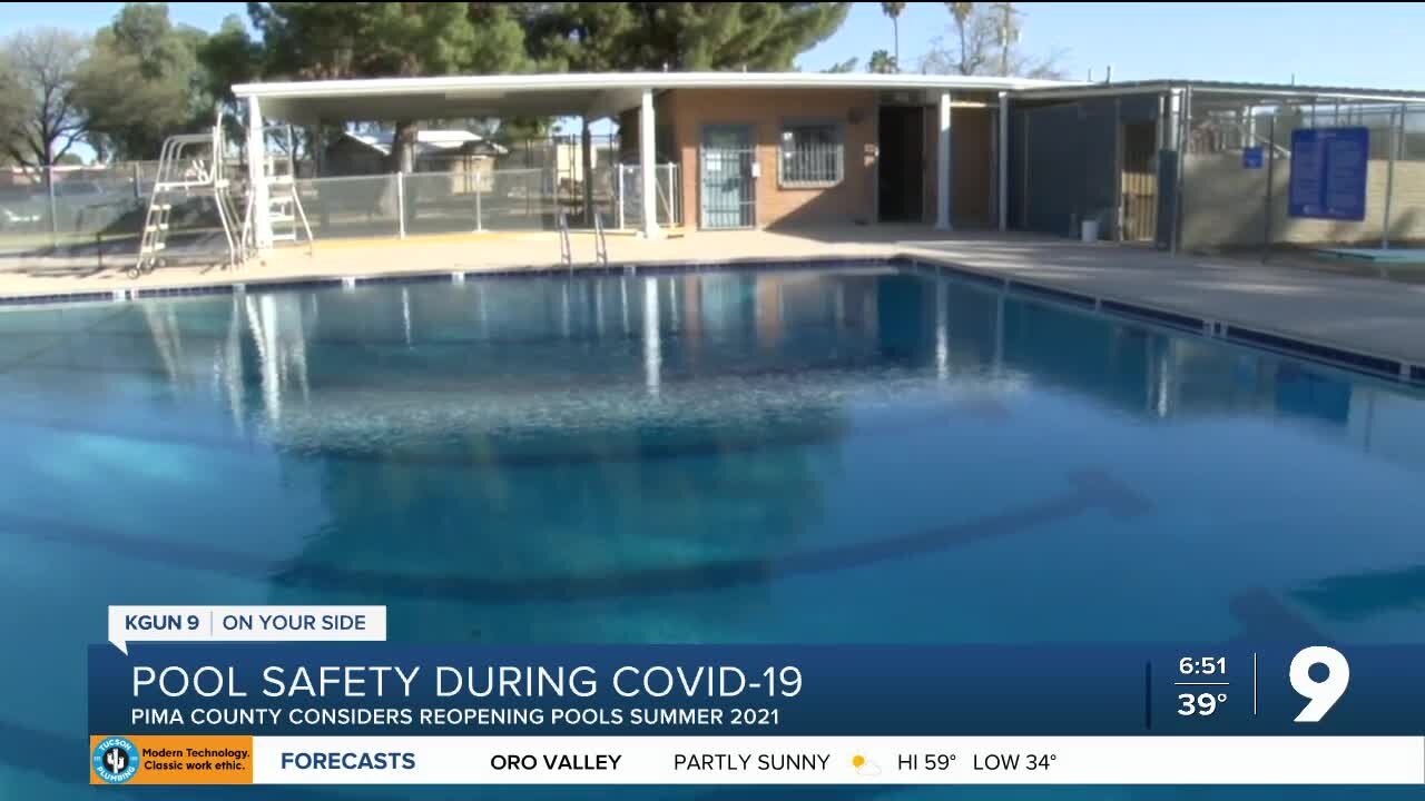 Pima County considers reopening pools for Summer 2021