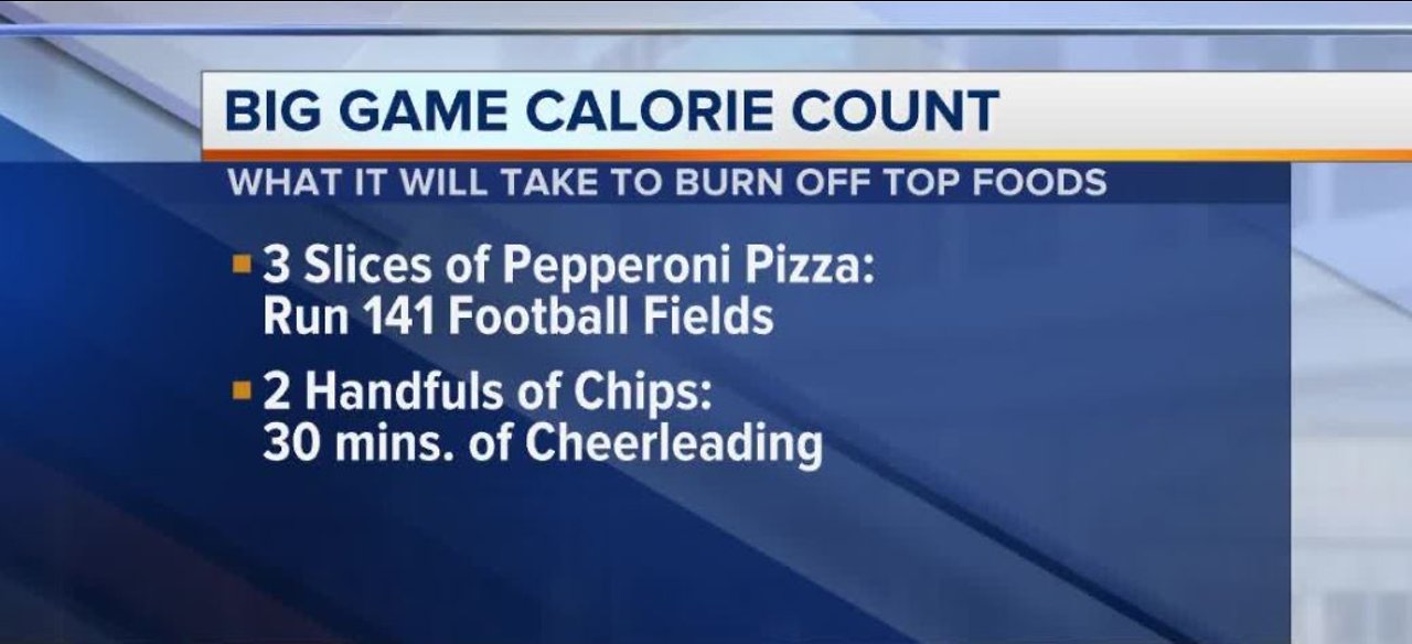 Super Bowl calorie count