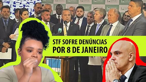 STF sofre denúncias por 8 de janeiro