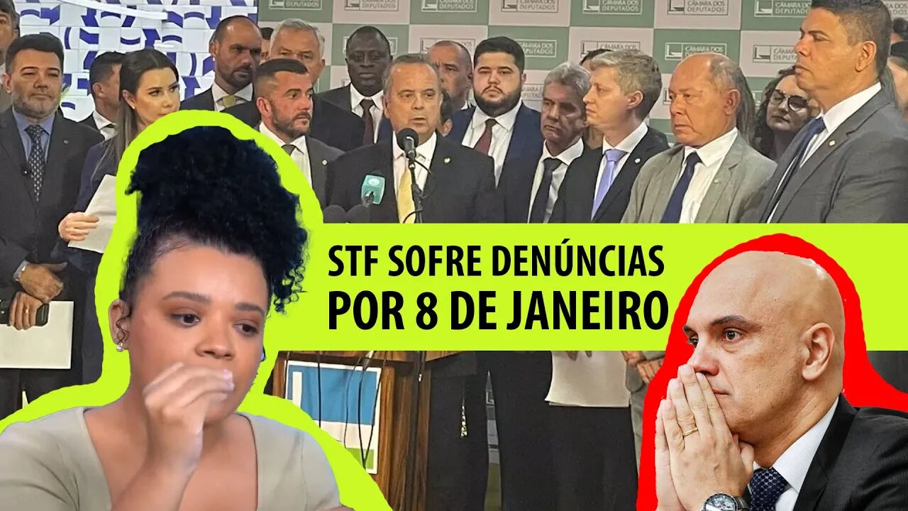 STF sofre denĂșncias por 8 de janeiro