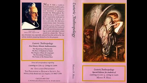 Manly P. Hall Esoteric Anthropology The Origin of Race and Languages (Part 6)