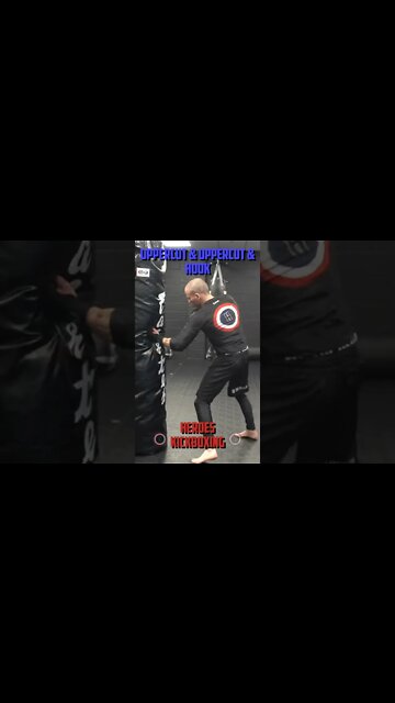 Heroes Training Center | Kickboxing & MMA "How To Double Up" Uppercut & Uppercut & Hook FH | #Shorts