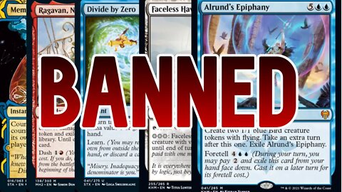 Giant List Of Bans For Magic The Gathering | Many Formats Effected