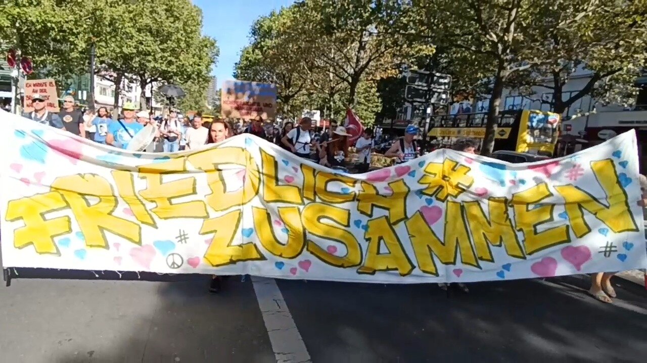 09.09.2023 Solidarität mit den Impfgeschädigten - Demo am Breitscheidplatz - Berlin