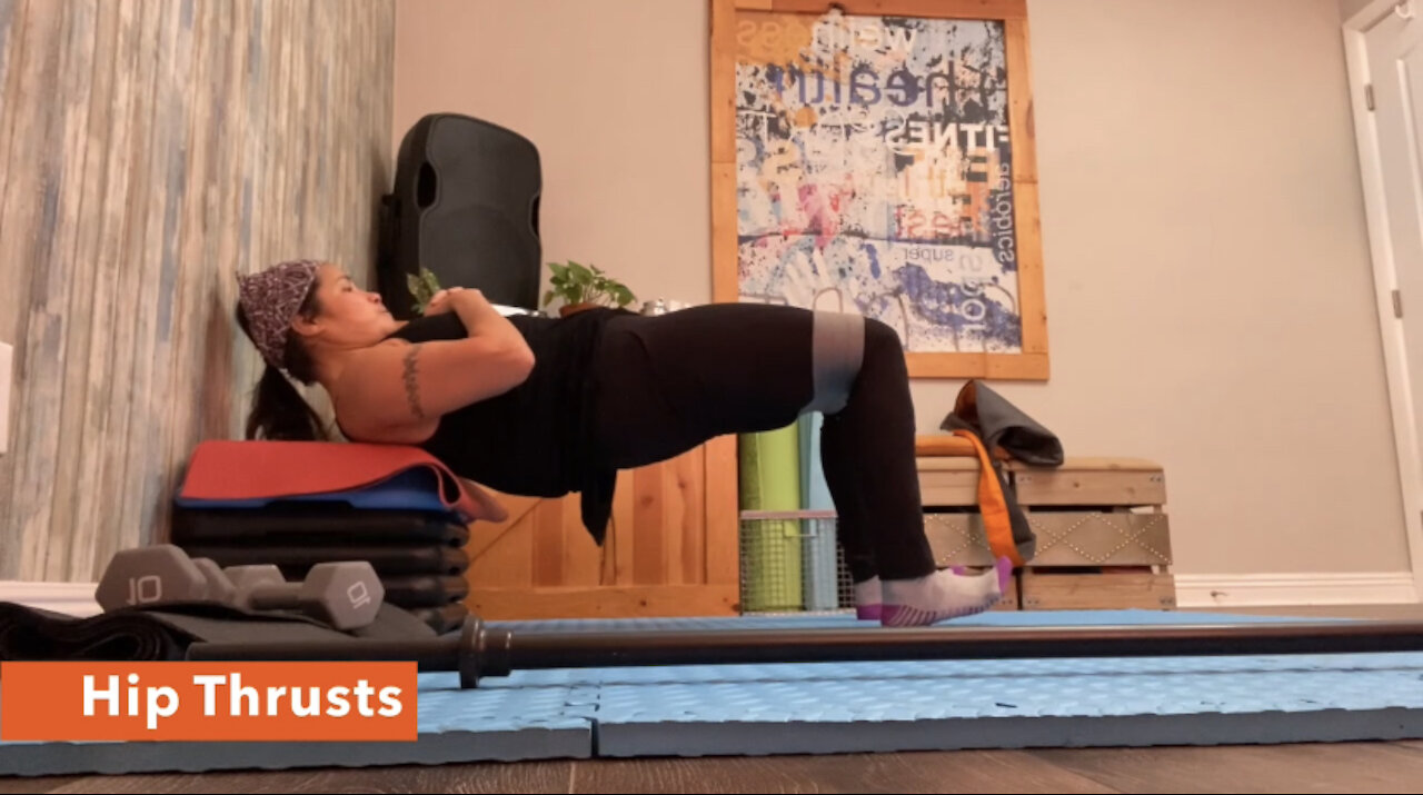 HOW TO: Banded Hip Thrust