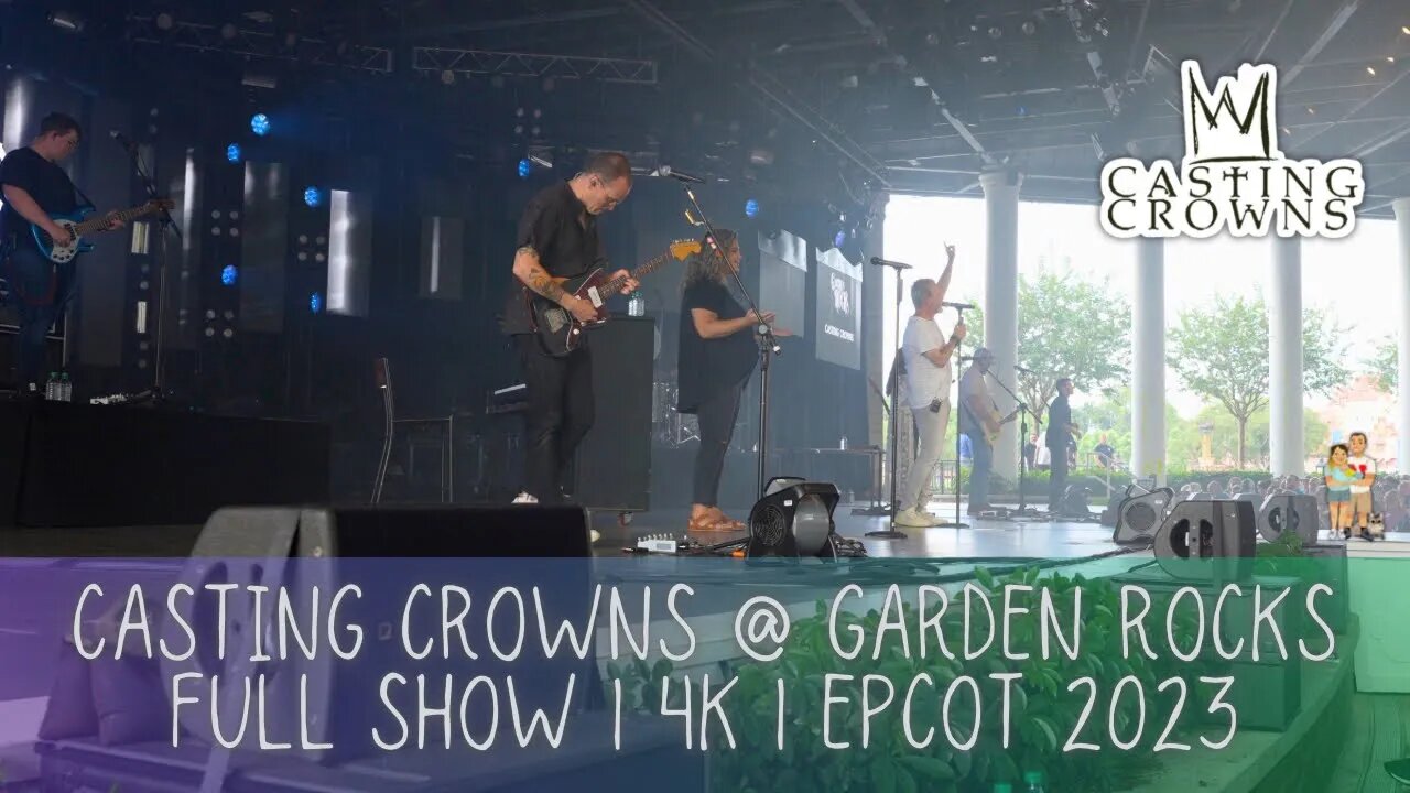 Casting Crowns At Garden Rocks Concert Series | EPCOT Flower and Garden Festival | Full Show in 4K