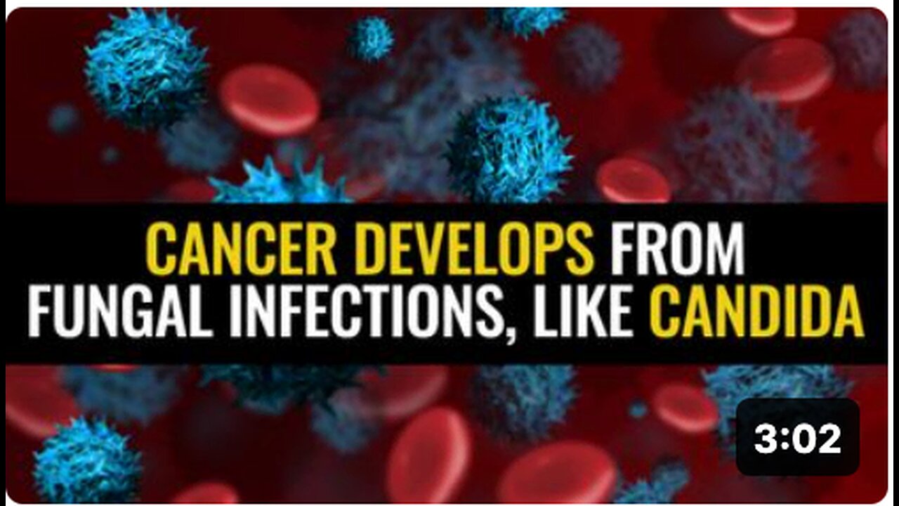 Cancer develops from fungal infections, like Candida