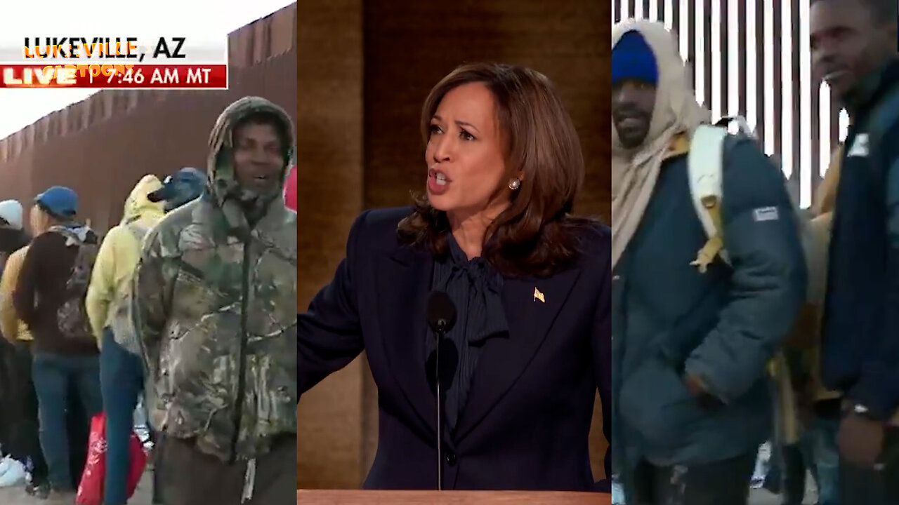 You can't make this shit up. Kamala: "After decades in law enforcement, I know the importance of safety and security, especially at our border."