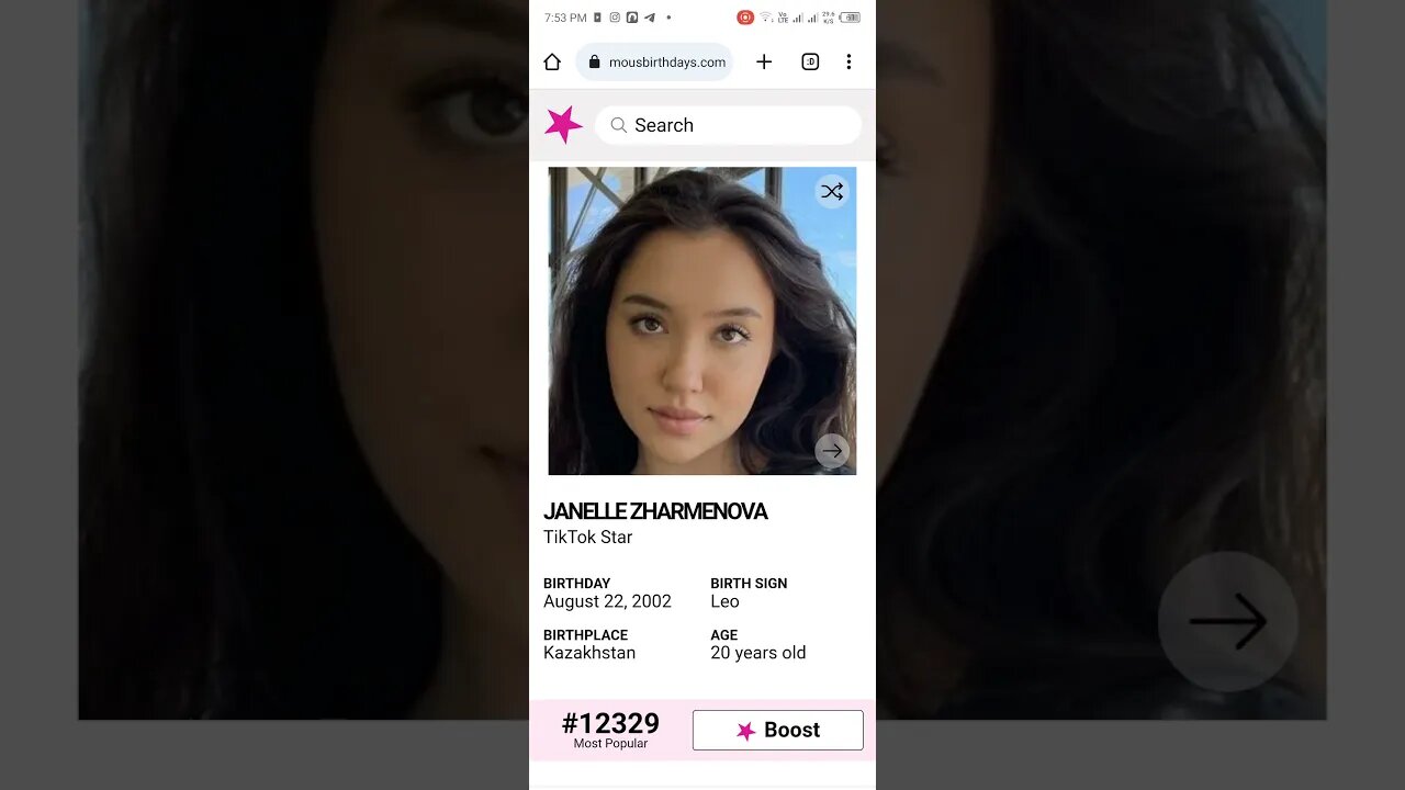 HAPPY 20 BIRTHDAY JANELLE ZHARMENOVA