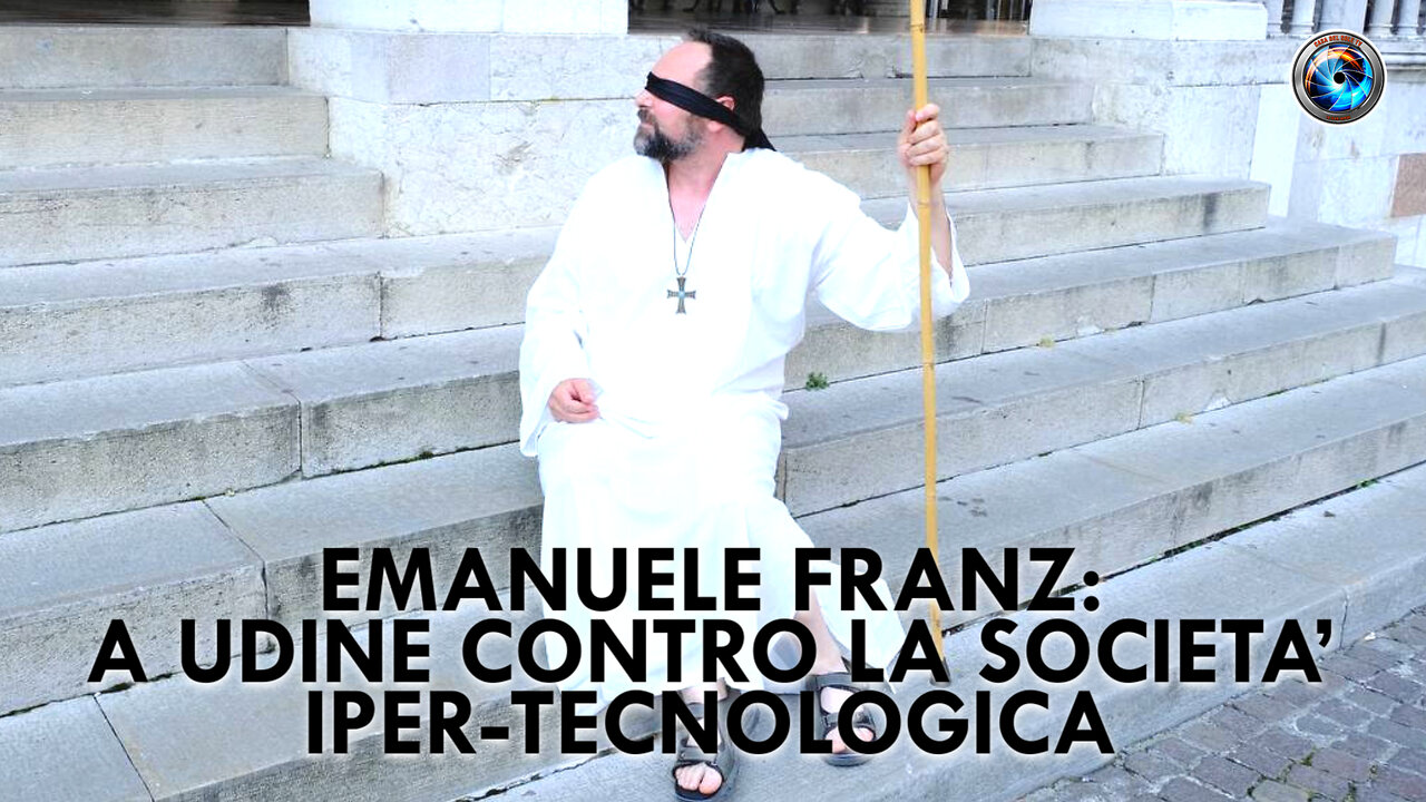Emanuele Franz: a Udine contro la società iper-tecnologica