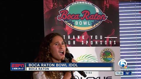 Boca Raton Bowl Idol
