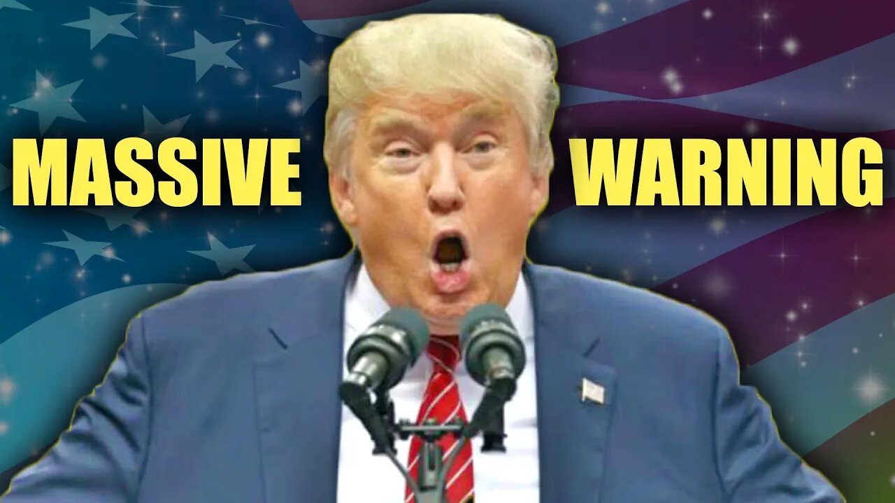 BREAKING: Trump Issues WARNING To America...