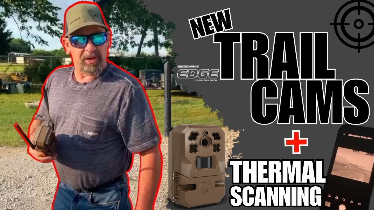 New Trail Cams + Scanning For Hogs In Thermal!