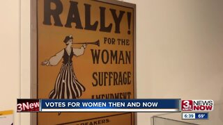 Votes for women then and now