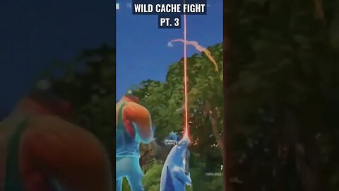 WILD CACHE FIGHT PT. 3 #fortnite #battleroyale #chapter4 #zerobuild #GG #GAMING #SHORTS #sweaty