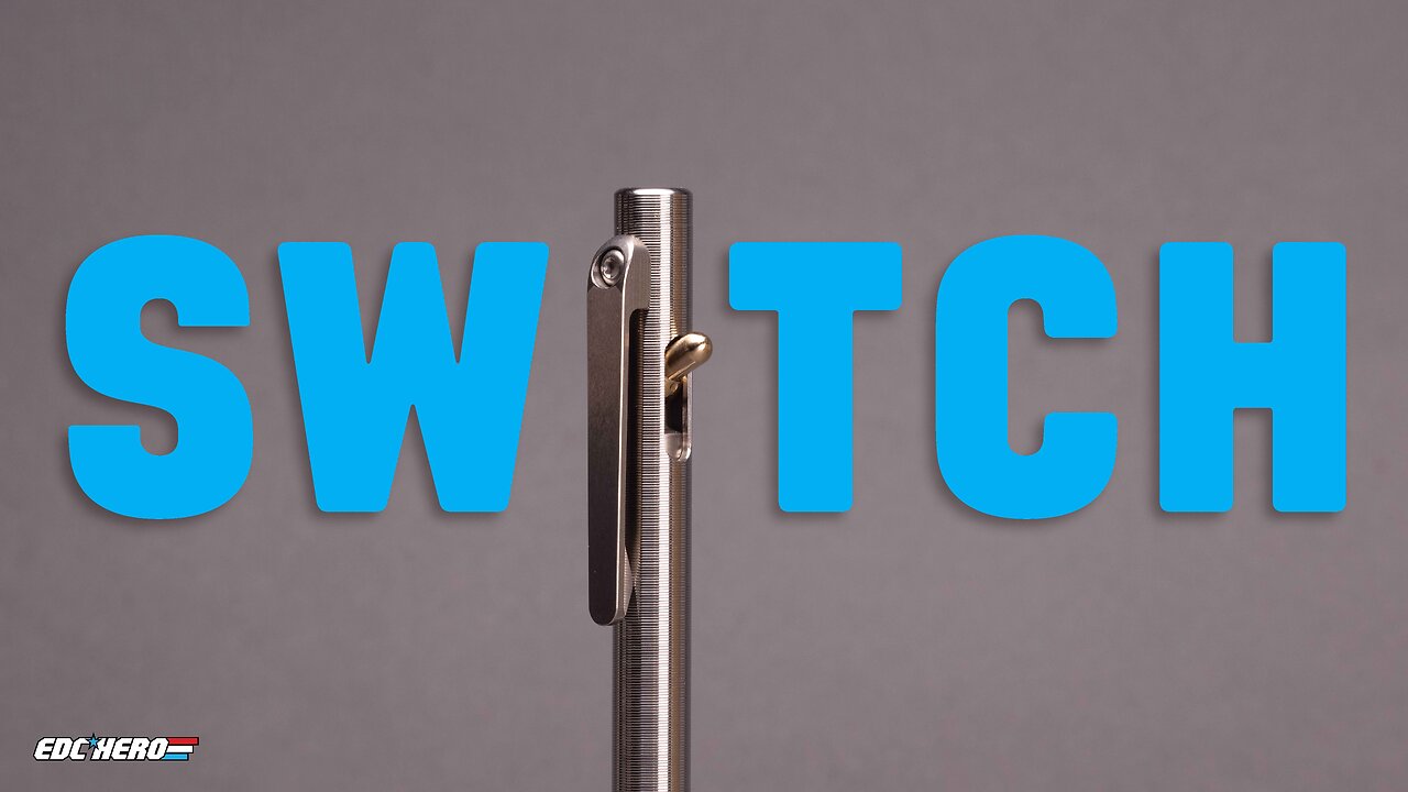 Tactile Turn titanium Switch Pen