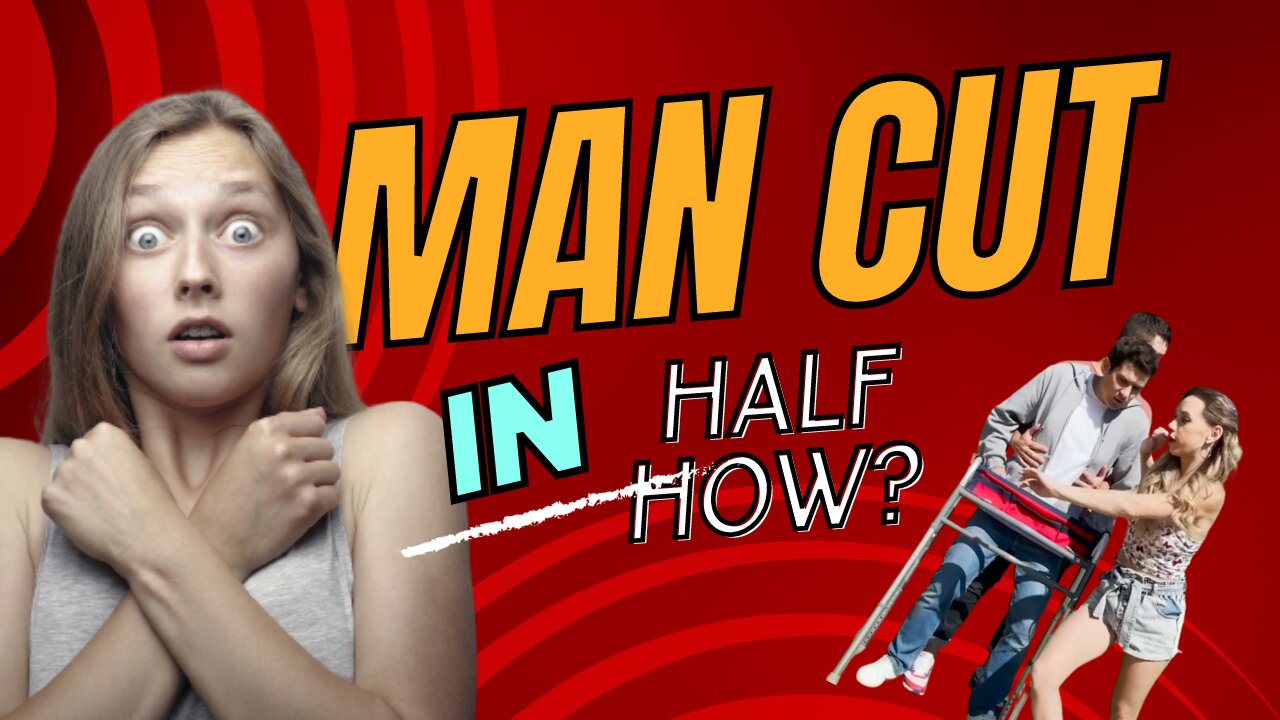 Unbelievable 😱😱 Man Cut in Half and Survives!