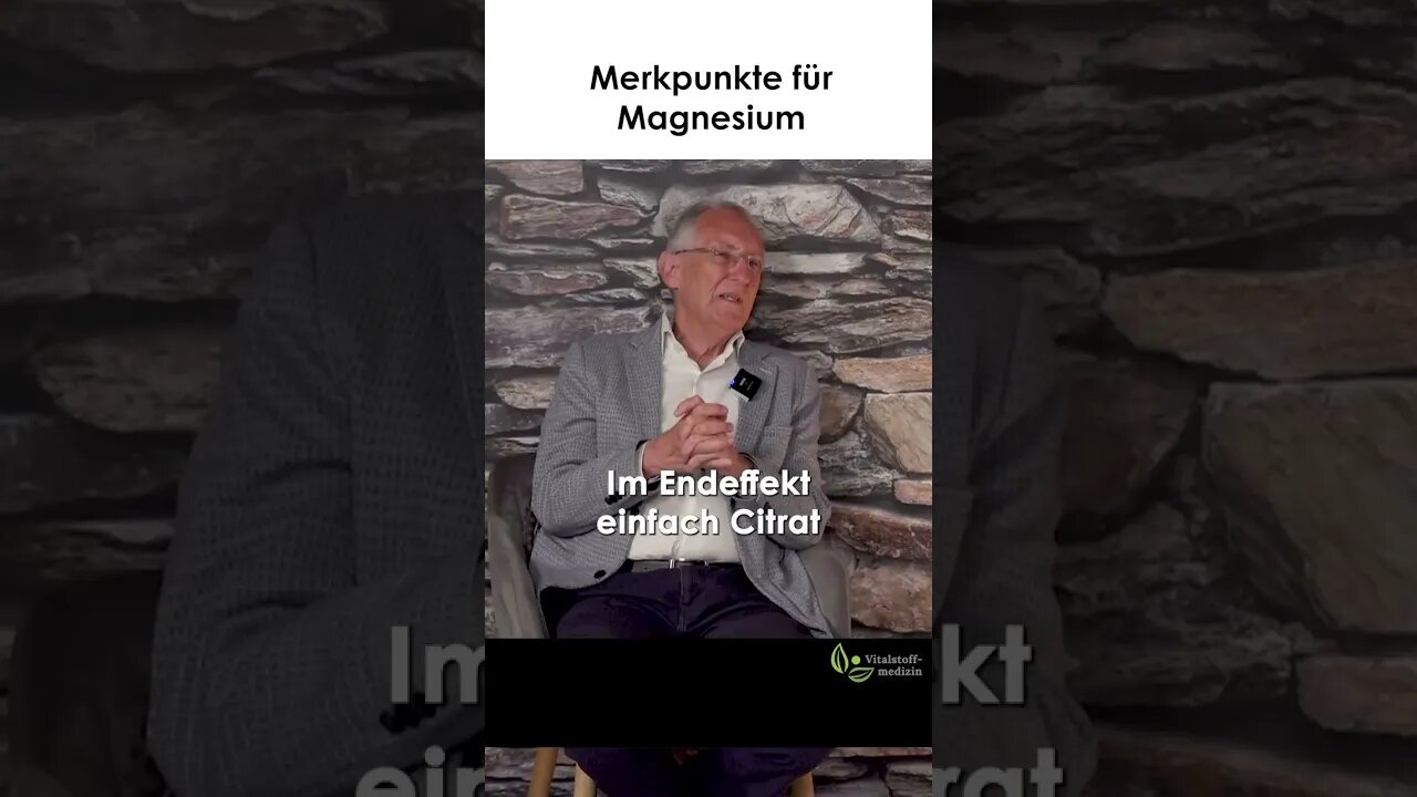 Merkmale eines guten Magnesium Präparats