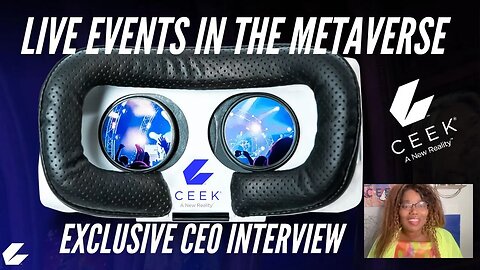 LIVE EVENTS METAVERSE CEEK // INTERVIEW W/ CEO MARY SPIO
