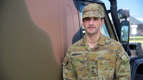 Lt. Rommel Nouman talks about his training experience