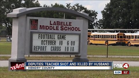 HCSO: Labelle teacher murdered by husband