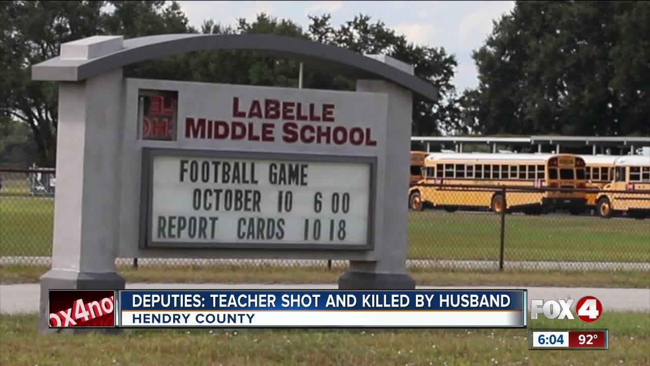 HCSO: Labelle teacher murdered by husband