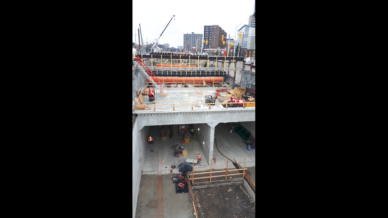 Work Life 2023 May 15th Grinding Down The Concrete Top Of TheTunnel