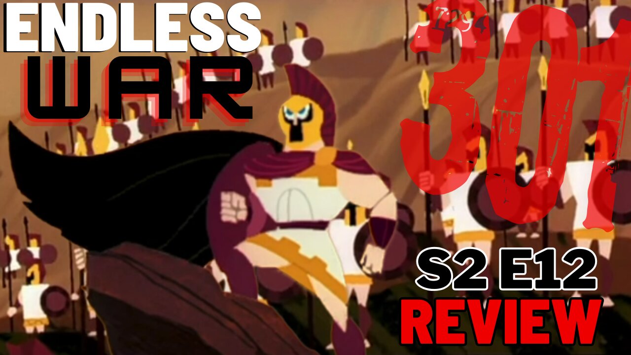 Spartans Take on Cyber Bulls | Samurai Jack Season 2 Episode 12 Review