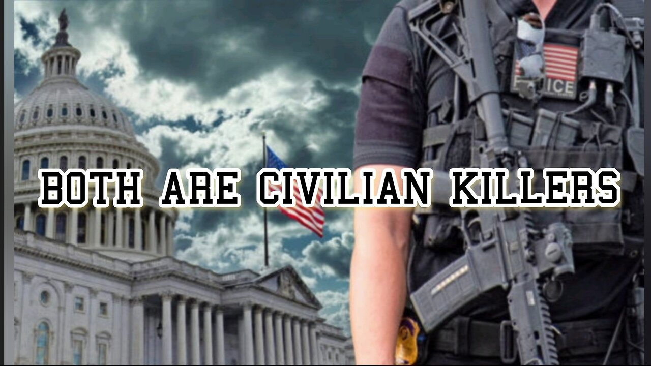 THEY ALL HAVE A LICENSE TO KILL. BECAUSE PEOPLE BELIEVE IN THEIR FAKE LAWS.