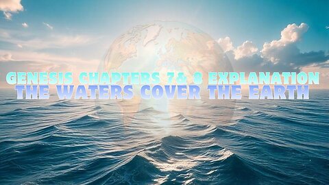 Genesis Chapters 7 and 8 Explanation, Diggin' Deeper Into Scripture