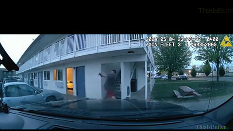 Moses Lake Police Release Video Of Motel Shootout That Injured Officer, Suspect