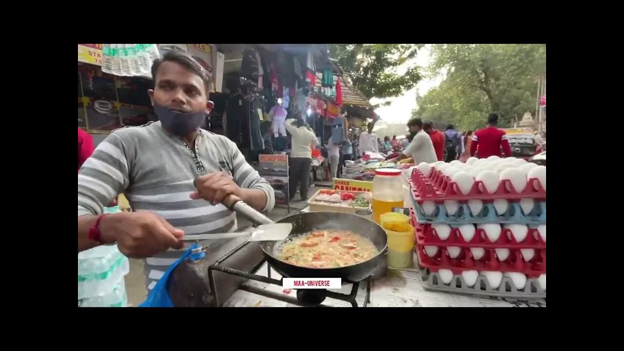 Mumbai Special Tadka Bhurji Pav || Indian Street Food || #mumbaistreets