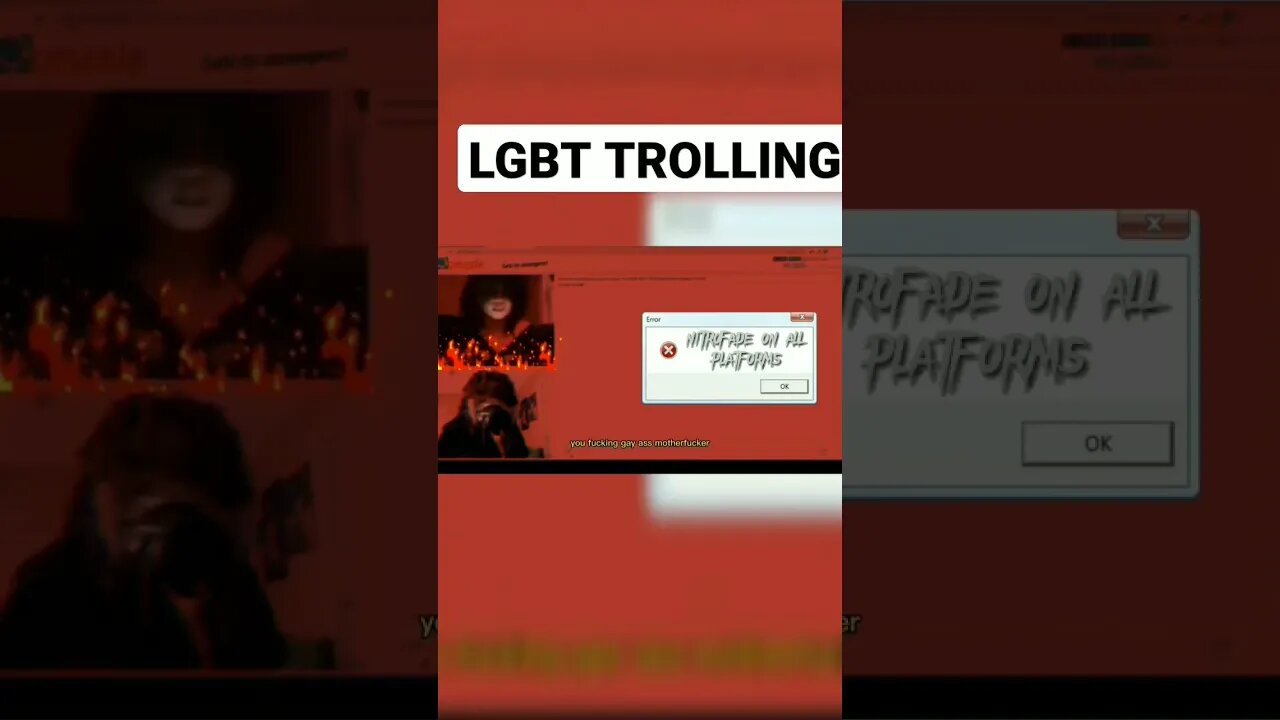 GAY TROLLING Just a joke IM LITERALLY GAY #omegle #lgbt #gay #shorts #short #comedy #funny #meme