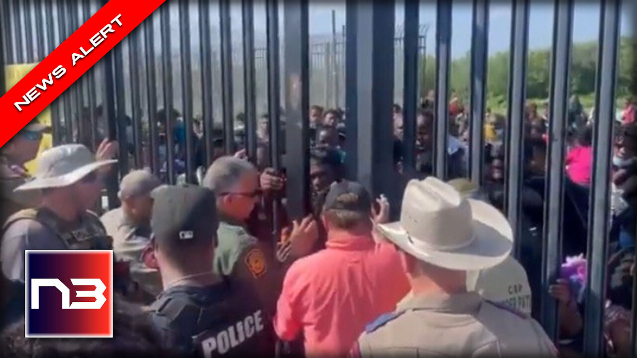 WATCH: This INSANE Video from the Border is EXACTLY What Biden Doesn't Want You To See