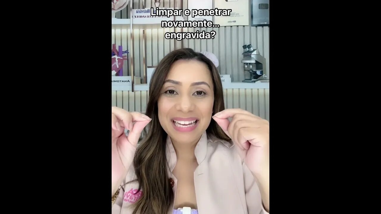 A chance de gravidez depois de limpar e penetrar novamente?