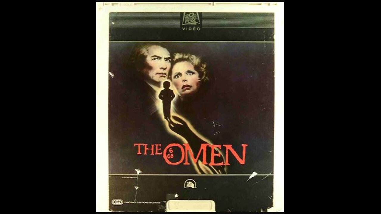 The Omen (1976) Sealed CED Videodisc Unwrapping