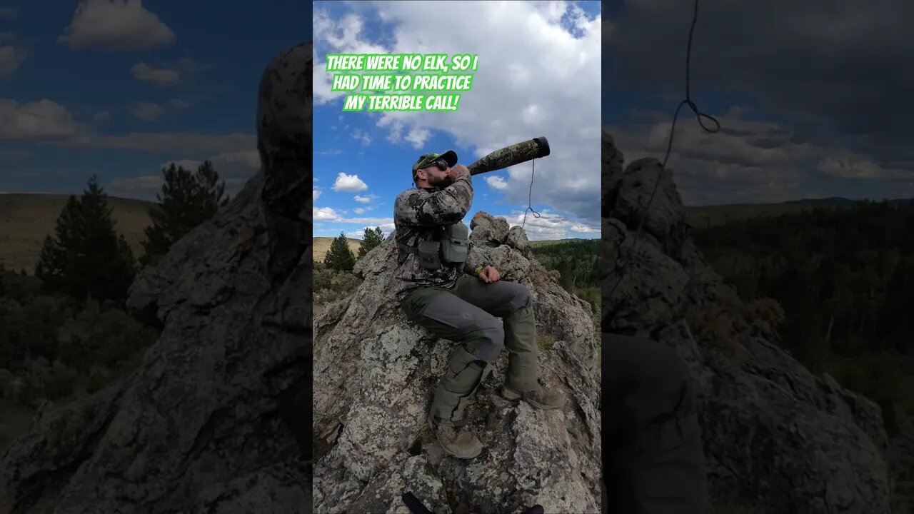 My Elk call needs Work… 😒📞 #bowhunting #hunting