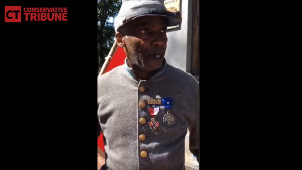 Black Confederate Supporter Scorches Anti-monument SJWs 4