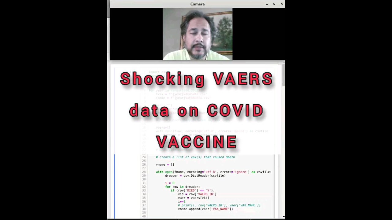 Shocking VAERS data on COVID Vaccines